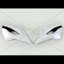 UFO OSŁONY CHŁODNICY HUSQVARNA TE/FE/TC/FC 125/250/300/350/450/501 '14-'15, TE/FE '15 KOLOR BIAŁY