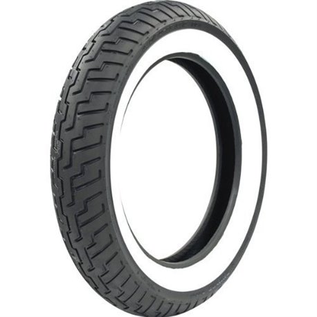 Dunlop, pneu 150/80-16 D404 71H TL, přední, bílé bočnice, DOT 09/2023