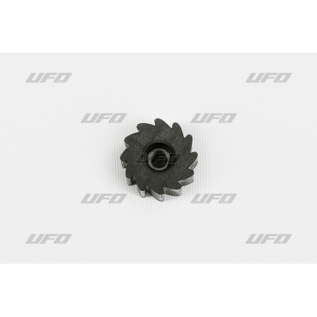 UFO ROLKA ŁAŃCUCHA KAWASAKI KXF 250 '09-'20, KXF 450 '09-'18 KOLOR CZARNY