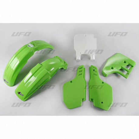 UFO KOMPLET PLASTIKÓW KAWASAKI KX 125 '89, KOLOR OEM