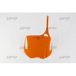 UFO TABLICA NA NUMER STARTOWY KTM 125/200/250/300/360/380/400/500/520/620 '93-98 KOLOR POMARAŃCZOWY '98-17