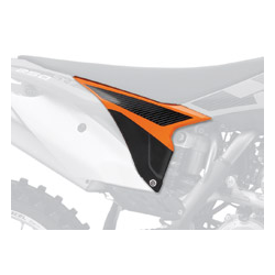 UFO OSŁONY FILTRA POWIETRZA KTM SX '13-'16, SXF '13-'15 KOLOR OEM (POMARAŃCZOWY/CZARNY)