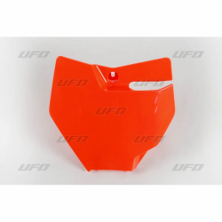 UFO TABLICA NA NUMER STARTOWY KTM SX 85 18-19 KOLOR POMARAŃCZOWY FLUO