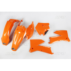 UFO KOMPLET PLASTIKÓW KTM SX '05-'06, EXC '05-'07 KOLOR POMARAŃCZOWY (KT503E127)