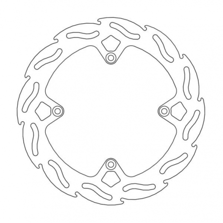 MOTO-MASTER TARCZA HAMULCOWA FLAME TYŁ 220MM KTM SX85 '11-'17, 250 FREERIDE '14-'17, 350 FREERIDE '12-'17 HUSQVARNA TC85 '14-'17