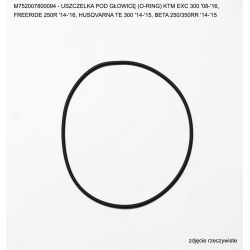 Athena, těsnění pod hlavu, (O-RING) vnitřní KTM EXC 300 / TPI '08-'21, Husqvarna TE 300 '14-'15, BETA 300RR '14-'21