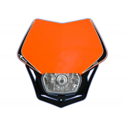 RACETECH LAMPA PRZEDNIA V-FACE KTM KOLOR POMARAŃCZOWY/CZARNY