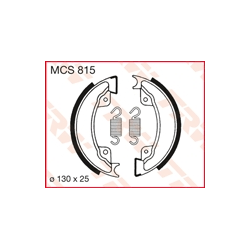 TRW LUCAS SZCZĘKI HAMULCOWE (130X25MM) (H332) (PROMOCJA)