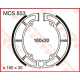 TRW LUCAS SZCZĘKI HAMULCOWE (160X30MM) (K705) KAWASAKI EL/GPZ/ER/Z/ZL