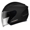 MT KASK (2021) OTWARTY JET Z BLENDĄ AVENUE SOLID GLOSS BLACK KOLOR CZARNY POŁYSK ROZMIAR M