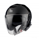 MT KASK (2021) OTWARTY JET Z BLENDĄ THUNDER 3 SV JET SOLID GLOSS BLACK KOLOR CZARNY POŁYSK ROZMIAR M