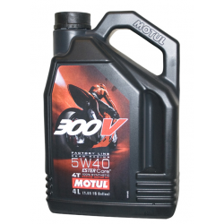 MOTUL OLEJ SILNIK 300V 4T FL ROAD RACING 5W40 4L (SYNTETYCZNY)