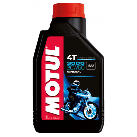 MOTUL OLEJ SILNIK 3000 4T 20W50 1L (MINERALNY)