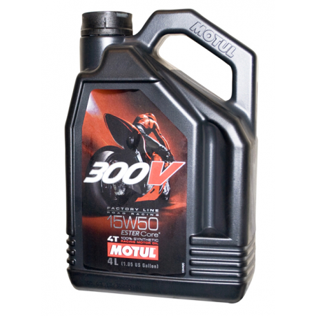 MOTUL OLEJ SILNIK 300V 4T FL ROAD RACING 15W50 4L (SYNTETYCZNY)