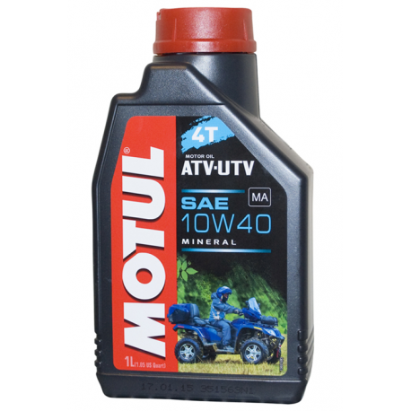 MOTUL OLEJ SILNIK QUAD ATV UTV 10W40 1L MINERALNY