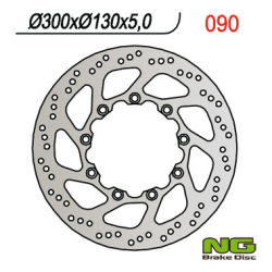 NG TARCZA HAMULCOWA PRZÓD KAWASAKI KLE 500 '91-'03 (300X130X5) (9X10,5MM)