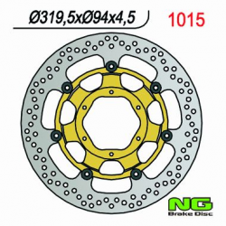 NG TARCZA HAMULCOWA PRZÓD HONDA CBR 1000 RR '06-'07, VTR 100SP1/SP2 '00-'04 (320X94X4,5MM) (6X6,5MM) PŁYWAJĄCA