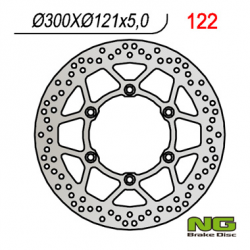 NG TARCZA HAMULCOWA PRZÓD SUZUKI DR 650 '91-'95, DR 800 '90-'95 (300X121X5)