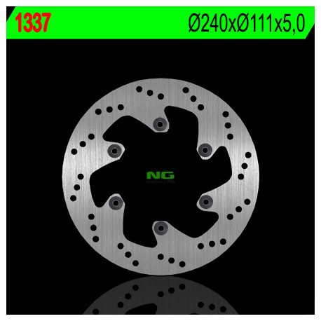 NG TARCZA HAMULCOWA TYŁ KTM SMC 690R '07-'14, ENDURO 690 '08-'14, LC8 950/990 ADVENTURE '02-'05 (240X111X5) (6X6,5MM)