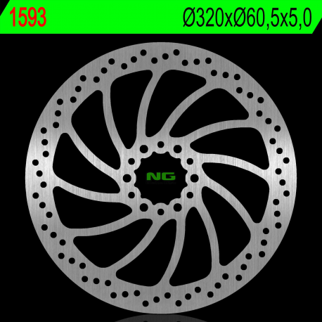 NG TARCZA HAMULCOWA PRZÓD KTM DUKE 390 17 RC 250/390 17 (320X60,5X5,0MM)