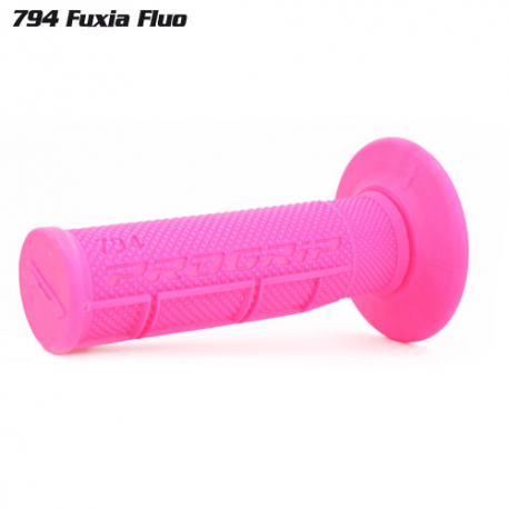 PROGRIP MANETKI PG794 OFF ROAD (22+25MM, DŁ.115MM) KOLOR FUKSJA FLUO (JEDNOSKŁADNIKOWE) (794-114) (PG794/11)