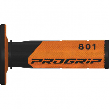 PROGRIP MANETKI PG801 OFF ROAD (22+25MM, DŁ.115MM) KOLOR CZARNY/POMARAŃCZOWY (DWUSKŁADNIKOWE) (801-144) (PG801/5)