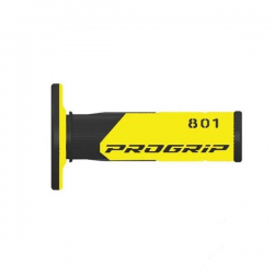 PROGRIP MANETKI PG801 OFF ROAD (22+25MM, DŁ.115MM) KOLOR CZARNY/ŻÓŁTY (DWUSKŁADNIKOWE) (801-142) (PG801/2)