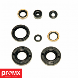 PROMX KOMPLET (ZESTAW) USZCZELNIACZY SILNIKOWYCH KAWASAKI KX 65 (00-10) (8SZT.)