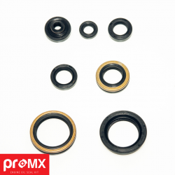 PROMX KOMPLET (ZESTAW) USZCZELNIACZY SILNIKOWYCH SUZUKI RM 125 (04-10) (7SZT.)