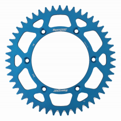 SUPERSPROX ZĘBATKA TYLNA ALUMINIOWA 7075-T6 (ERGAL) 270 48 YAMAHA YZ/YZF '99-'18 (JTR251.48) (JTR245/2.48) KOLOR NIEBIESKI