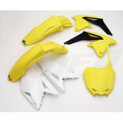 UFO KOMPLET PLASTIKÓW SUZUKI RMZ 450 '09-'10 KOLOR OEM (ŻÓŁTY/BIAŁY/CZARNY) (SU410E999)