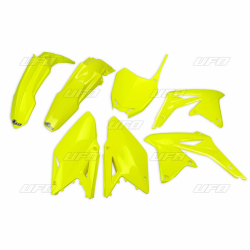 UFO KOMPLET PLASTIKÓW SUZUKI RMZ 450 '14-17 KOLOR ŻÓŁTY FLUO (SU417DFLU)