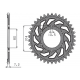 SUNSTAR ZĘBATKA TYLNA 4359 40 KAWASAKI ZX 6 R '98-'02, Z 1000 '07-'09, ZX10R '04-'15 (JTR1489.40) (ŁAŃC. 525) (435940JT)