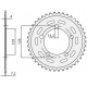 SUNSTAR ZĘBATKA TYLNA 4508 38 KTM 950/990/1190 RC8 /DUKE/ SUPERMOTO (JTR898.38) (ŁAŃC. 525) (450838JT)