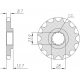 SUNSTAR ZĘBATKA PRZEDNIA 2077 17 KAWASAKI ZRX 1100/1200 '97-06 (JTF1529.17) (ŁAŃC. 530) (207717JT)