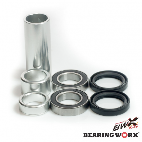 BEARING WORX ŁOŻYSKA KOŁA PRZEDNIEGO Z USZCZELNIACZAMI I TULEJKAMI SUZUKI RMZ 250 07-16, RMZ 450 05-16, YAMAHA YZF 250 14-18, YZ