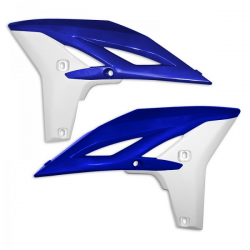 UFO OSŁONY CHŁODNICY YAMAHA YZF 250 '11-'13, WRF 450 '12-'15 KOLOR OEM (BIAŁY/NIEBIESKI)