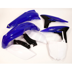 UFO KOMPLET PLASTIKÓW YAMAHA YZF 250 '10 KOLOR OEM (NIEBIESKI/BIAŁY)