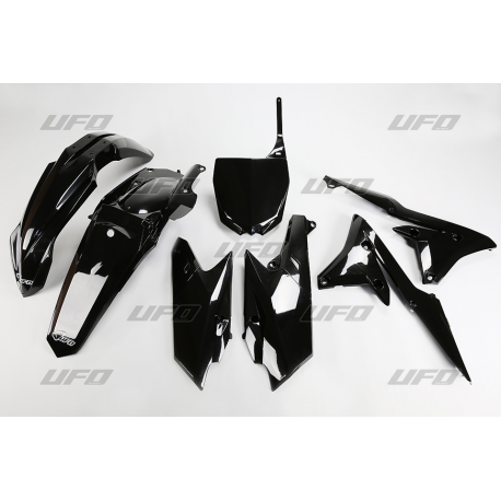 UFO KOMPLET PLASTIKÓW YAMAHA YZF 250 '12-'18, YZF 450 '14-'17 KOLOR CZARNY (YA318E001)