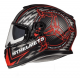 MT KASK (2021) PROMOCJA INTEGRALNY THUNDER 3 SV ISLE OF MAN Z BLENDĄ KOLOR CZARNY MAT/CZERWONY ROZMIAR XS