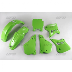 UFO KOMPLET PLASTIKÓW KAWASAKI KX 125 '90-'91 KOLOR OEM 91 (KA196E999A)