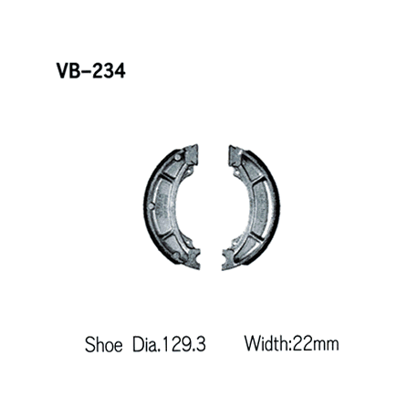 VESRAH SZCZĘKI HAMULCOWE YAMAHA YZ 125 '84, YZ 250 '82-84, YZ 465 '80-82, YZ 490 '82-84, IT 250 '84, IT 465 '81-82, IT 490 '82-8