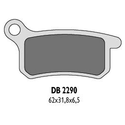 DELTA BRAKING KLOCKI HAMULCOWE KH357 KTM SX65/85 TYŁ - ZASTĘPUJĄ DB2290MX-N ORAZ DB2290QD-N