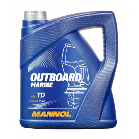 MANNOL OLEJ DO MIESZANKI 2T OUTBOARD MARINE TC-W3 API TD 4L (7207) (4)