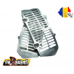 FM-PARTS OSŁONY CHŁODNICY (KRATKI) ALUMINIUM KTM/HUSQVARNA '20-'21 KOLOR SREBRNY