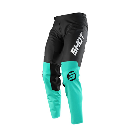 SHOT RACING (2021 NOWOŚĆ) SPODNIE CROSS/ENDURO PANTS DEVO STORM GREEN KOLOR ZIELONY ROZMIAR 28