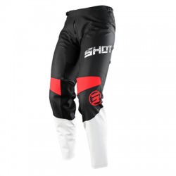 SHOT RACING (2021 NOWOŚĆ) SPODNIE CROSS/ENDURO PANTS DEVO SLAM RED KOLOR CZERWONY ROZMIAR 28