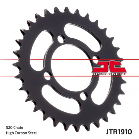 JT ZĘBATKA TYLNA 4394 36 AEON 125/180/190/220 '00-'09, YAMAHA YFA BREEZE '89-'04, YFM 125 GRIZZLY '04-'12 (+4) (JTR1910.36) (ŁAŃ