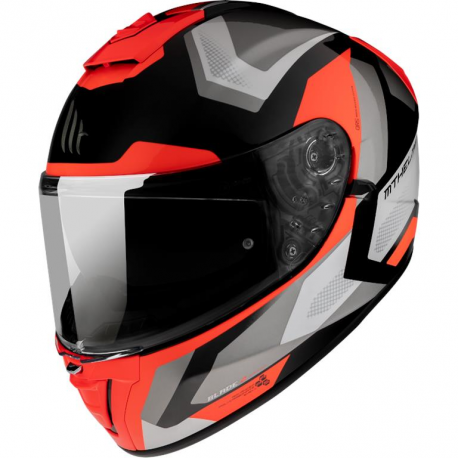 MT KASK (2021) INTEGRALNY Z BLENDĄ BLADE 2 SV FINISHLINE D5 GLOSS PEARL RED KOLOR CZARNY/SZARY/CZERWONY ROZMIAR XS