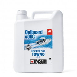 IPONE OUTBOARD 4000 RS 10W40 4T OLEJ SILNIKOWY PÓŁSYNTETYK 5L SILNIKI ZABURTOWE (AKC) (4) - WYPRZEDAŻ